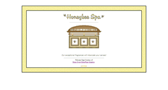 Desktop Screenshot of honeybeespa.com